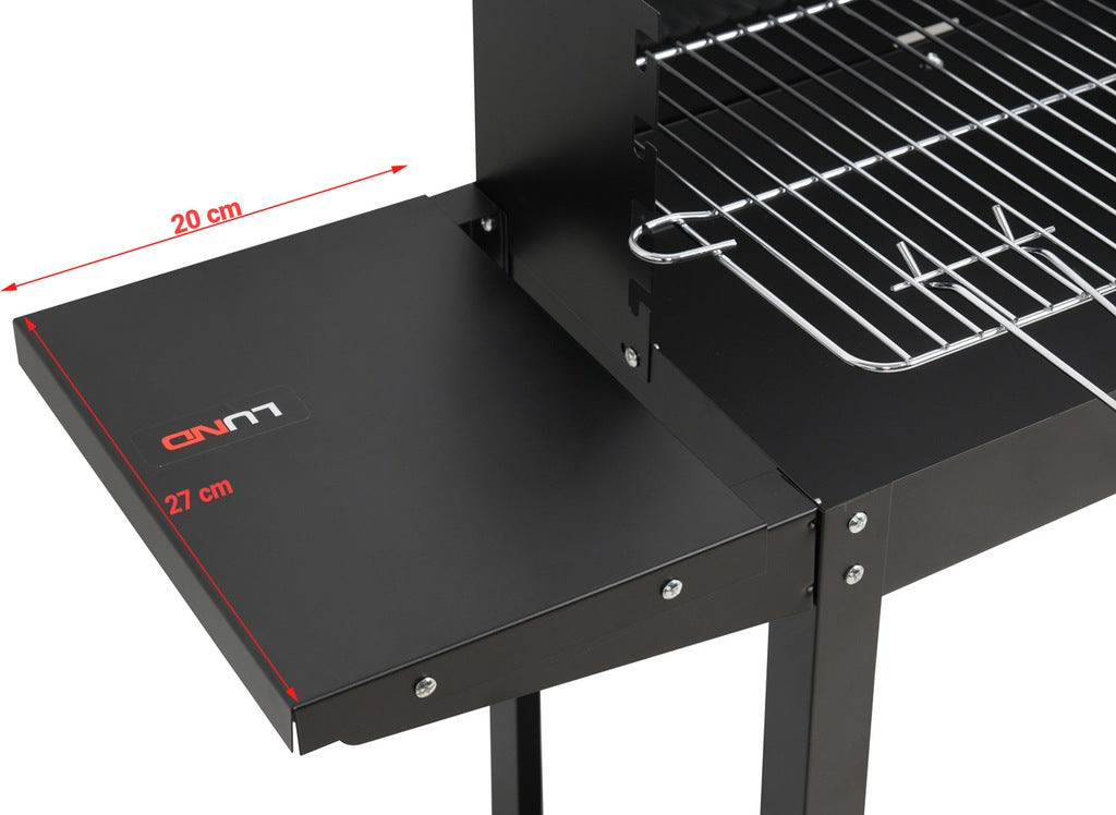Söegrill riiuli ja restiga 48 x 26,5 cm