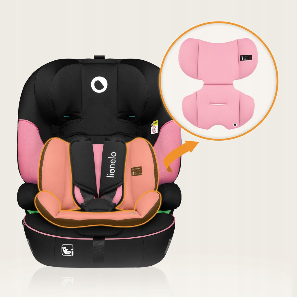 Automobilinė kėdutė 76-150 cm, 9-36 kg, Lionelo LEVI I-SIZE