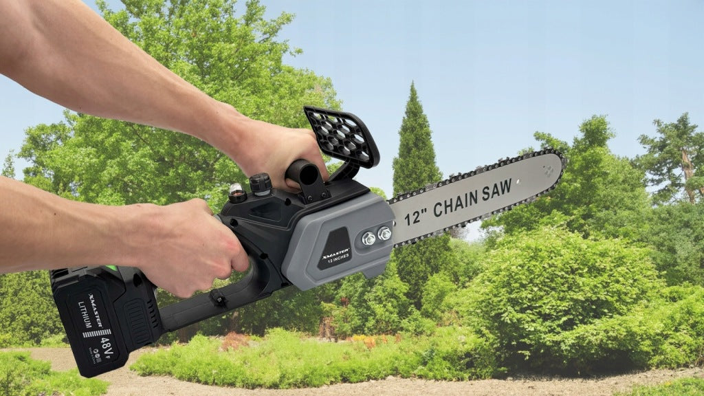 Mini motorzāģis ar akumulatoru 12"