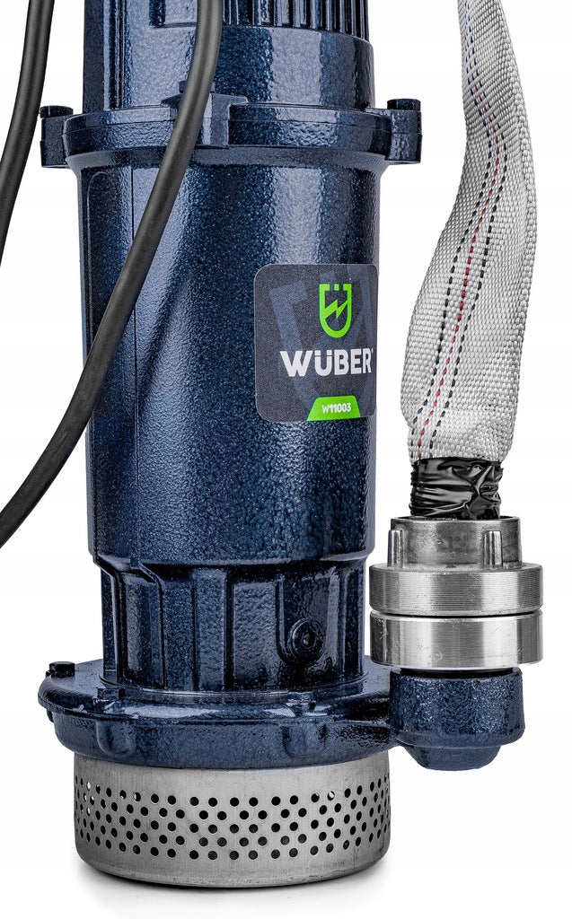 Sukelpump ujuki ja filtriga puhtale ja mustale veele