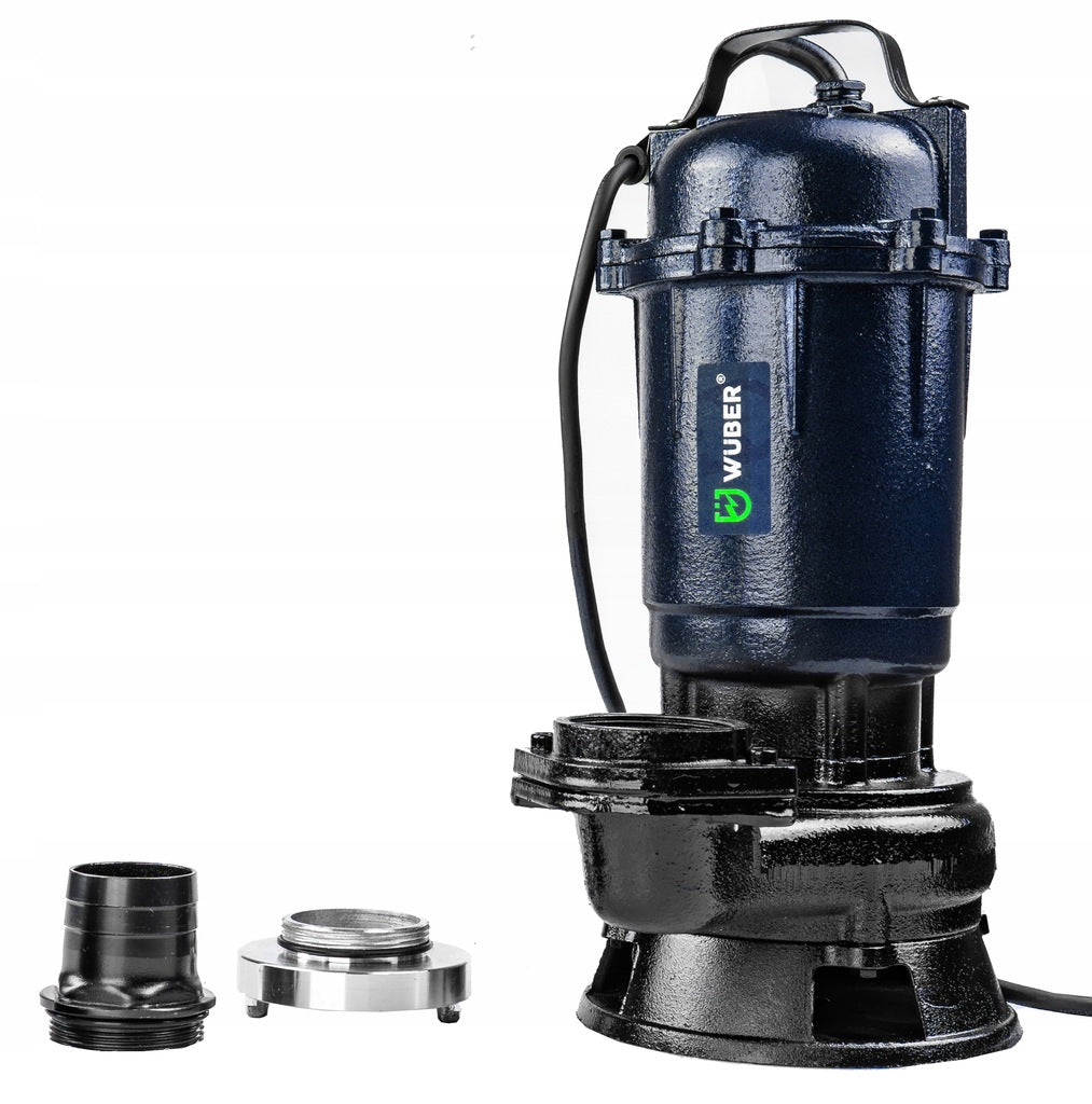 Puhas- ja mustaveepump hakkuri, 30 m Fastfix vooliku ja 750 W mootoriga