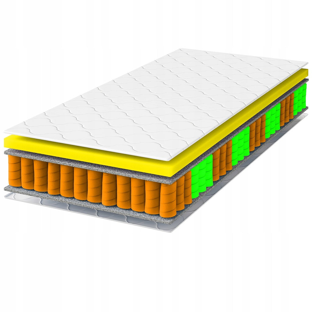 Kabatas matracis 80x200 vienvietīgs 11cm ar pārvalku H3 Borys Activ